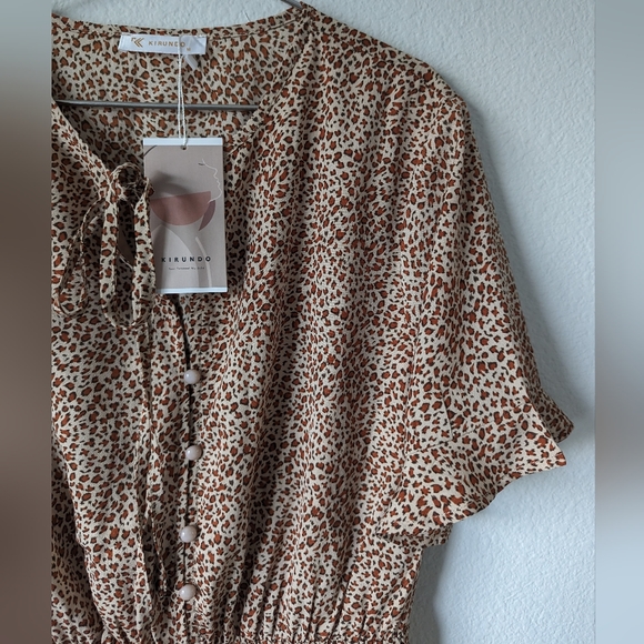 Leopard print dress - Picture 2 of 5